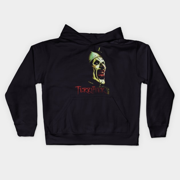 Art The Clown Terrifier Kids Hoodie by tngrdeadly